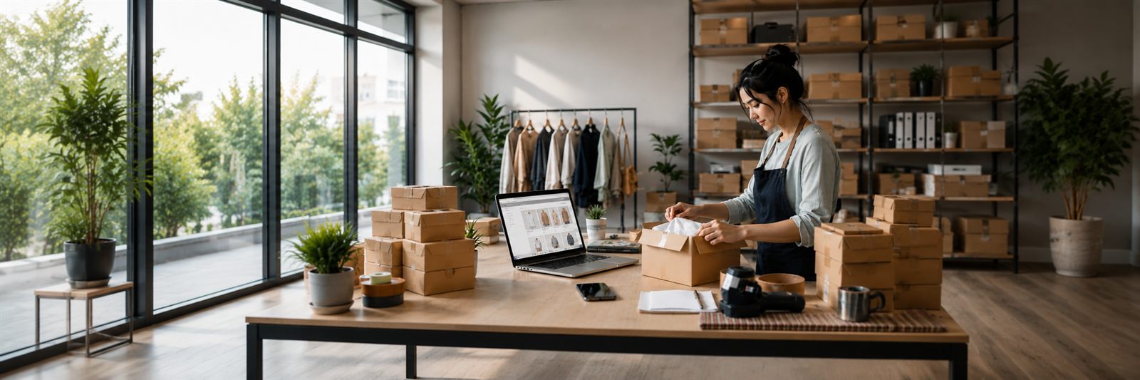 Entrepôt e-commerce